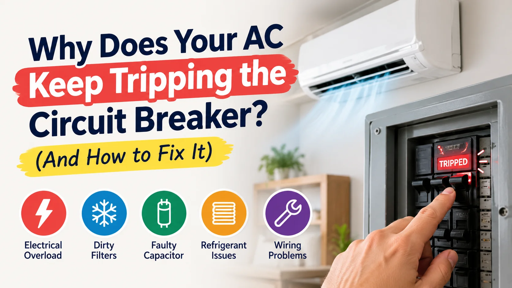 AC Keeps Tripping Breaker? Here's the Fix (Dubai)